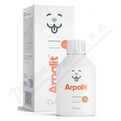 ARPALIT Care Ústní voda 2v1 roztok a sprej 250ml