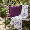 Eurofirany Obliečka na vankúš Villa 60 x 60 tmavo fialová tmavofialová Polyester 60x60 cm