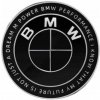 Emblém s logom BMW na kapotu 82MM 813237505 50 ROKOV