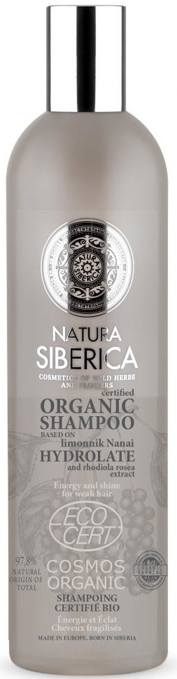 Natura Siberica Limonnik Nanai energizujúci šampón 400 ml