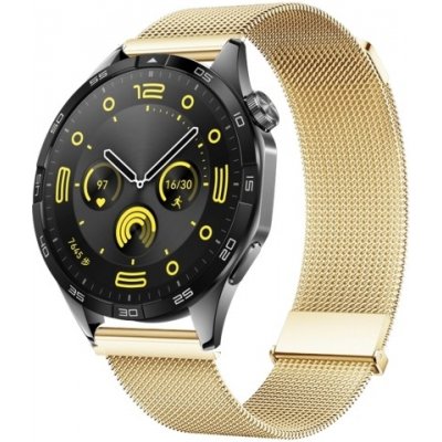 PROTEMIO 66232 MILANESE Kovový remienok Huawei Watch GT 4 46mm zlatý