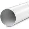 VENTS potrubie plastové kruhové 125 mm x 1 m