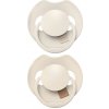 LOVI Cumlík silikónový dynamický PRIME 18m + (2ks) - Coconut/Ivory
