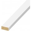WALL Concept MDF lišta, biela, 2,75 m