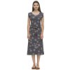 RAGWEAR šaty Tagg Midi Dark Grey 3012 vel. S