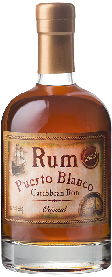 Puerto Blanco Caribbean 37,5% 0,5 l (čistá fľaša)