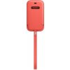 Apple MagSafe Leather Sleeve iPhone 12/12 ružové Citrus MHYA3ZM/A