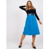 Dámska sukňa DHJ-SD-13169.58P modrá