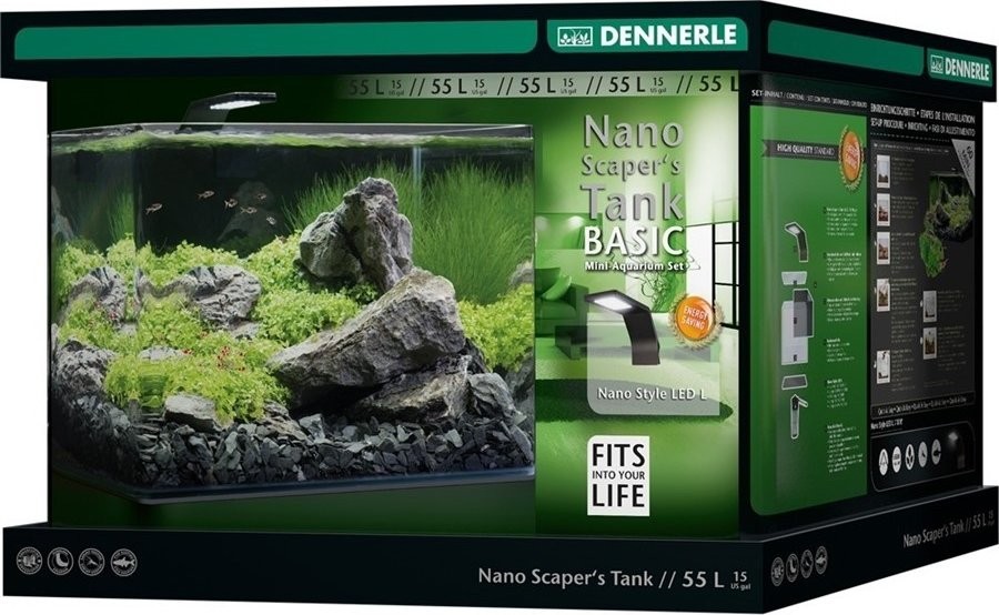 Dennerle akvárium Nano Scaper\'s Tank Basic 35 l