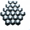 EINPARTS Krytky na skrutky 19 mm - Strieborný Chrom - EPTUNING018
