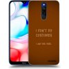 Picasee silikónový prehľadný obal pre Xiaomi Redmi 8 - I don´t do costumes