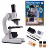 Edukačný mikroskop Ikonka s LED podsvietením 1200x pre deti od 5 rokov