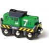 BRIO 33214 Elektrická nákladná lokomotíva zelená (brio33214)