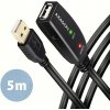 AXAGON ADR-205, USB 2.0 A-M -> A-F aktivní prodlužovací / repeater kabel, 5m ADR-205