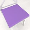 Biante Štvorcový podsedák Rongo RG-038 Svetlo fialový - 38x38x3 cm