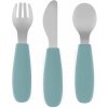 Petite&Mars Take&Match Stainless Steel Cutlery Set príbor Frosted Sky 12m+ 3 ks
