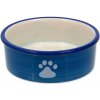 Miska MAGIC CAT keramická mačacia labka modrá 12,5 cm