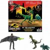 MATTEL Jurský svět: Ian Malcolm s dinosaury a doplňky