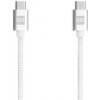Kábel ER Power ERPWCC5AP200-WH USB-C/ C 5A (100W), 200cm, bílý