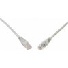 Patch kabel CAT5E UTP PVC 1m šedý