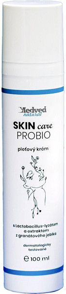 Medveď natural Skin care Probio pleťový krém 100 ml