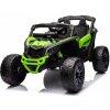 JOKO Elektrické autíčko BUGGY ATV CAN-AM Maverick, 4x200W 24V, Penové kolesá, kožené sedadlo, FM rádio, zelené