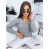 Dámsky sveter DARIA svetlosivý (my1725) uni