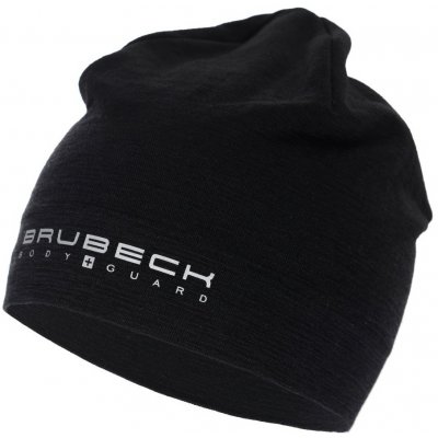 Brubeck Unisex 2layers Hat Extreme Wool HM10180 - merino čepice black - L/XL