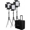 Nanlite Kit 3 light 600CSA s taškou a statívom pre svetlá