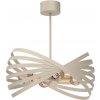 Luminex Luster na tyči SPARKLE 4xE27/15W/230V béžová LU8993A + záruka 3 roky zadarmo