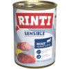 Výhodné balenie RINTI Sensible 24 x 400 g - konské, kuracia pečeň a zemiaky