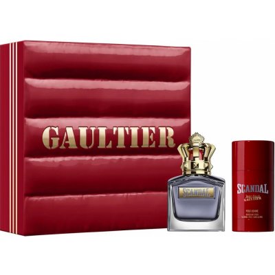Jean Paul Gaultier Scandal Pour Homme EDT 100 ml + deostick 75 ml darčeková sada