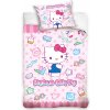 Carbotex Obliečky do postieľky Hello Kitty Sladké snívanie