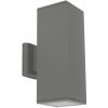 VKLED 75169-210997 Nástenné svietidlo E27 UP&DOWN kváder IP54 Farba: Antracitová