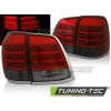 Tuning-tec TOYOTA LAND CRUISER FJ200 07-15 ČERVENÁ SMOKE LED