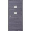 Doornite CPL-Deluxe laminátové interiérové dvere QUADRA 2 SKLO, Fleewood Lávovošedý Horiz LAMQuadra2SKLOFleewoodLavovosedyHoriz