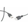Gembird USB 2.0 extension cable, 0.75 m, black CC-USB2-AMAF-75CM/300-BK