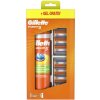 Gillette Fusion5 náhradné hlavice 8 ks + gél na holenie 200 ml darčeková sada