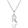 Hot Diamonds Strieborný prívesok Micro R Clasic DP418
