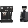 Ascaso Steel UNO PID, Black&Wood + Eureka Mignon Zero 55s, BL black