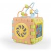 Dolu vzdelávacia motorická kocka a puzzle 2 v 1