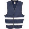 Result Unisex bezpečnostná reflexná vesta R200X Navy S/M