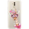 Silikónové puzdro iSaprio - Lady Giraffe - Huawei Mate 20 Lite
