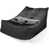 Sablio Sedací vak Lounge Mercedes-Benz 300 SL Šedé pozadí - 80 x 95 x 50 cm