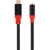 Tactical Pin4Fun Adapter USB-C/Jack 3,5mm 0,1m Black/Red