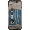 LCD Displej + Dotykové sklo + Rám Motorola G54 Farba: Čierna
