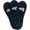 New Era ponožky Flag Invisible Socks New Era BLACK - 3 pary v balení Farba: čierna, Veľkosť: 39–42