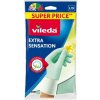 Rukavice Vileda Extra Sensation, L