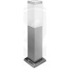 Záhradná LED osvetľovacia lampa E27 strieborná 65 cm HAVANA