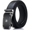 Bullcaptain pánsky kožený opasok automat Bekoman čierny